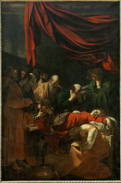 A szűz halála ... alkotó: Michelangelo Merisi da Caravaggio