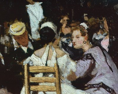 Michele Cammarano egy kávézó a Piazza San Marco-n alkotó: Michele Cammarano