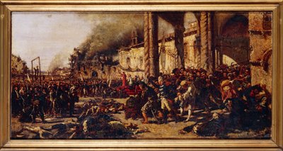 Olaszország, Nápoly, Altamura mészárlásai alkotó: Michele Cammarano