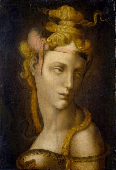 Kleopátra, Tosini, Michele, Circle of (1503-1577). Olaj, vászon, méret: 37x25,7,, Poldi Pezzoli Múzeum, Milánó alkotó: Michele di Ridolfo Tosini
