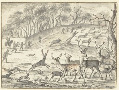 Deer Drive Hunt alkotó: Michiel Carree