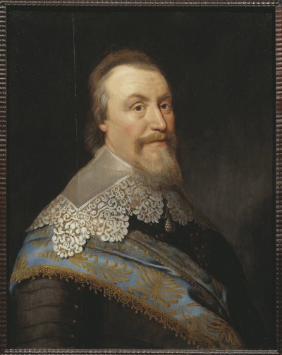 Axel Oxenstierna (Oxenstjerna) gróf (1583-1654) portréja, Mierevelt (Mierveld, Mireveldt), Michiel Jansz. of, Workshop of. Olaj, fa. Mérete: 74x57,5 cm. Nemzeti Múzeum Stockholm alkotó: Michiel Jansz. van (studio of) Miereveld