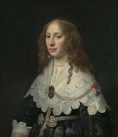 Aegje Hasselaer portréja Aegje Hasselaer (1617-64) portréja alkotó: Michiel Jansz van Mierevelt