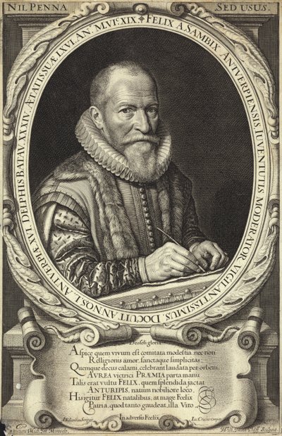 Felix van Sambix portréja alkotó: Michiel Jansz van Mierevelt