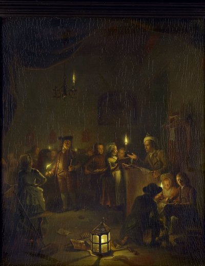 Az éjszakai iskola alkotó: Michiel Versteegh