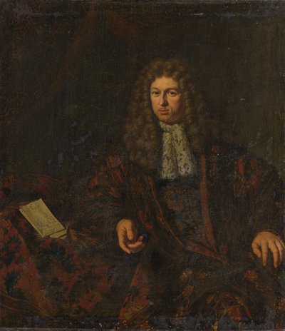 Nicolaes Witsen (1641-1717) portréja alkotó: Michiel van Musscher (signed by artist)