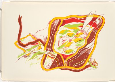Sor alkotó: Miguel Ángel Cárdenas (signed by artist)