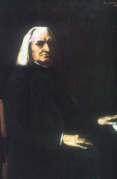 Franz Liszt, 1886 alkotó: Mihály Munkácsy