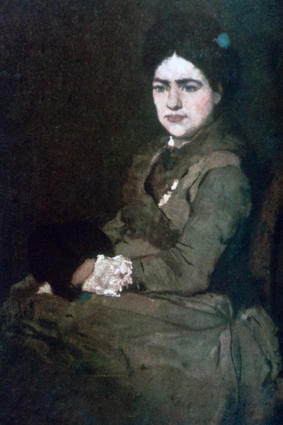 Mrs Munkacsy, c1864-1900 alkotó: Mihály Munkácsy