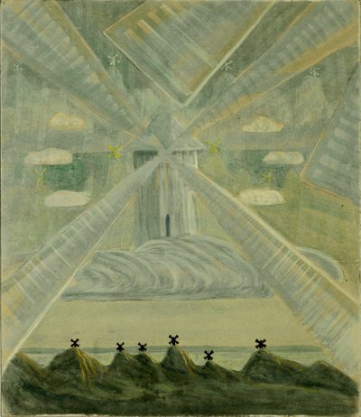 Andante szonáta II, 1907. alkotó: Mikalojus Konstantinas Čiurlionis
