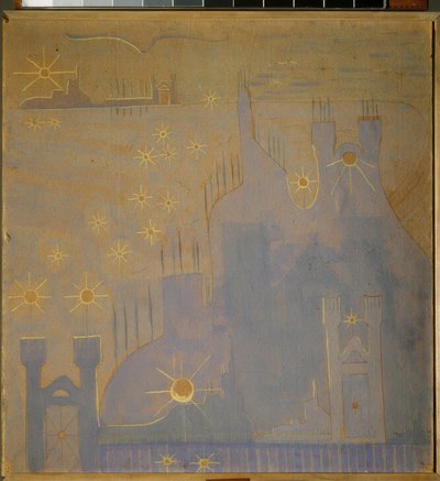 Allegro (Szonáták I.) alkotó: Mikalojus Konstantinas Čiurlionis