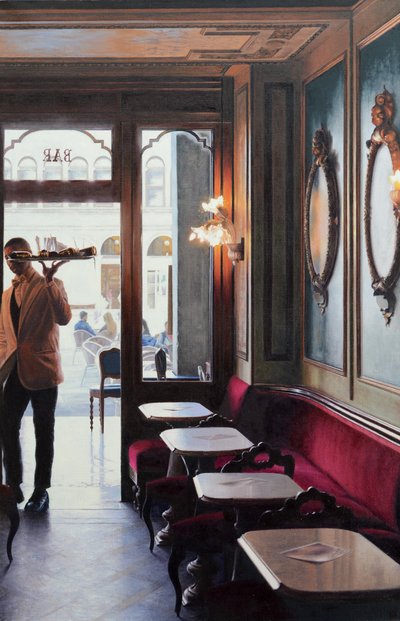 Florian (olaj, vászon) alkotó: Mike Briscoe