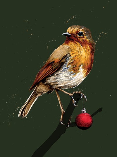 Christmas Robin a Forest Greenen, 2020 alkotó: Mike Davis