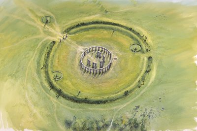 Stonehenge 3. fázis, ie 20. század, 1990-2010 alkotó: Mike Seaforth