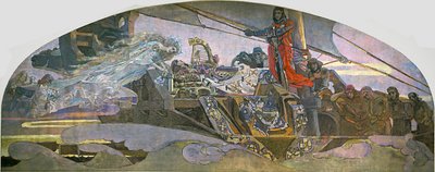 Az álom hercegnője A távoli hercegnő, 1896 alkotó: Mikhail Aleksandrovich Vrubel