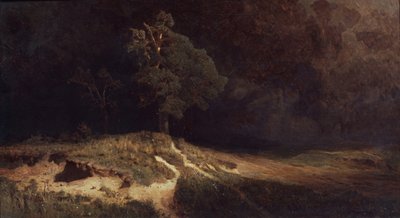 Vihar előtt, 1882 alkotó: Mikhail Alexandrovich Karyakin