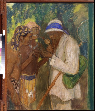 Alfred Russel Wallace a Vademberekkel alkotó: Mikhail Dmitrievich Ezuchevsky