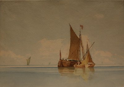 Nyugalom, dátum ismeretlen (akvarell és ceruza, papír) alkotó: Miles Edmund Cotman