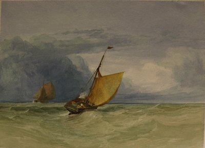 A Gale, dátum ismeretlen (akvarell és ceruza, papír) alkotó: Miles Edmund Cotman