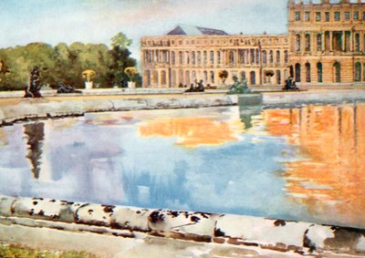 A palota északi szárnya a Versailles-i Parterre D