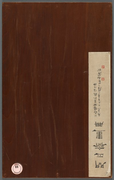 Különféle témák albuma, 1788. alkotó: Min Zhen