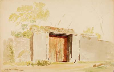 Apátsági kapu - Szent Valéria alkotó: Miner Kilbourne Kellogg