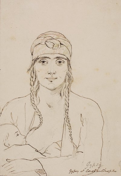 Cigány Konstantinápolyban alkotó: Miner Kilbourne Kellogg