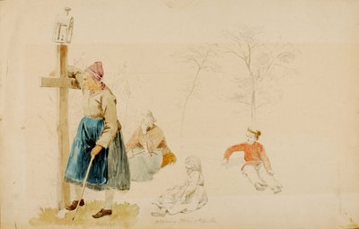 Paraszt figurák alkotó: Miner Kilbourne Kellogg