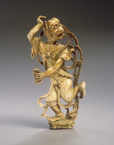 Kui xing figurája (faragott elefántcsont) (lásd még: 272116) alkotó: Ming Dynasty Chinese School