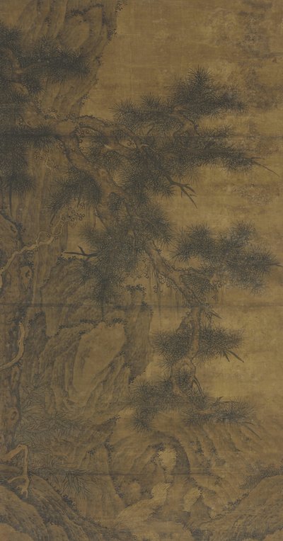 Pine and Brook alkotó: Ming Dynasty Chinese School