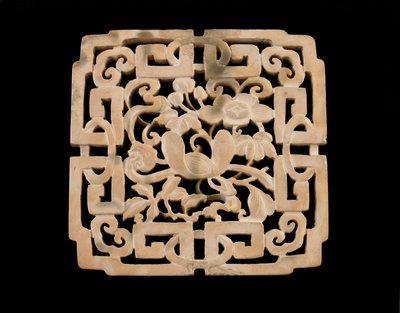 plakett (apa) (jáde) alkotó: Ming Dynasty Chinese School