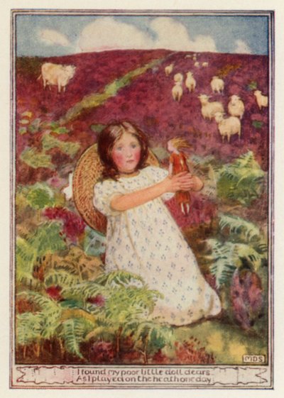 Az én kis babám, Charles Kingsley verse (színes litó) alkotó: Minnie Didbin Spooner