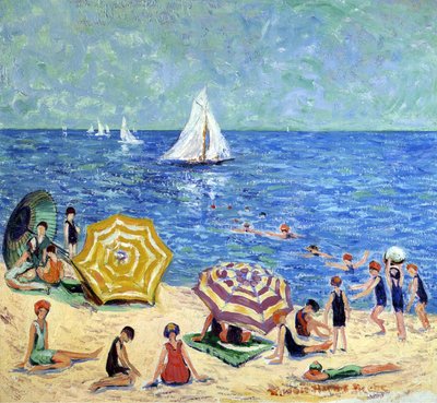 Oak Tree Beach, 1914 körül alkotó: Minnie Harms Neebe