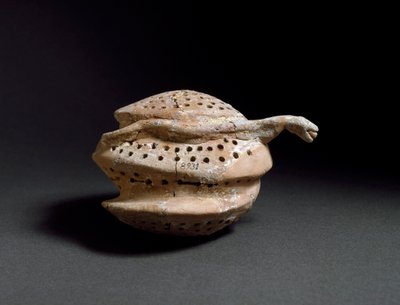 Art egeen: méhsejt és kígyó alakú kerámiaváza. Cnossosból (Knossos). Kr.e. 1700-1450. Heraklion, Régészeti Múzeum alkotó: Minoan