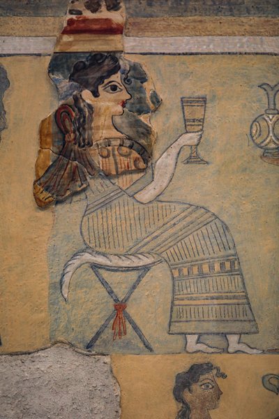 Camp-Stool Fresco alkotó: Minoan
