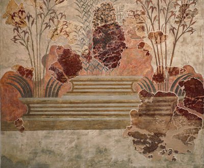 A "Liliom freskók" panel alkotó: Minoan