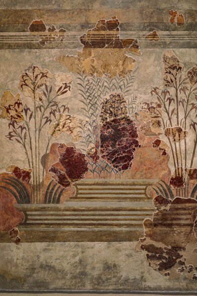 A "Liliom freskók" panel alkotó: Minoan