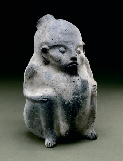 Emberábrázolásos edény, 1100-1300 (kerámia) alkotó: Mississippian culture