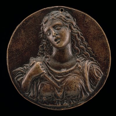 Lucretia szúrja magát, 15. század vége – 16. század eleje. alkotó: Moderno