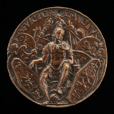 Mars Trófeákkal körülvéve, 15. század vége – 16. század eleje. alkotó: Moderno