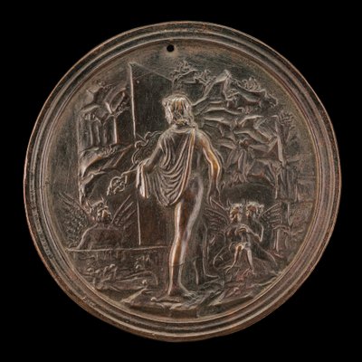 Orpheus alászáll a Hádészbe, 15. század vége - 16. század eleje. alkotó: Moderno