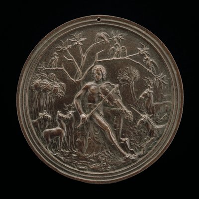 Orpheus Playing to the Animals, 15. század vége – 16. század eleje. alkotó: Moderno