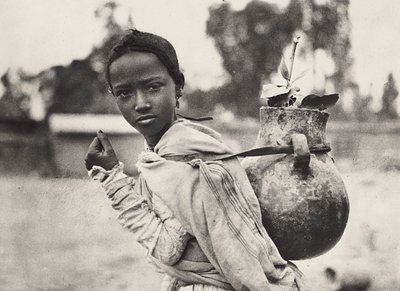 „Birodalom építése” a fasiszta korban: Abesszin lány, 1936.09.05. (f/w fotó) alkotó: Modestino Baldinetti