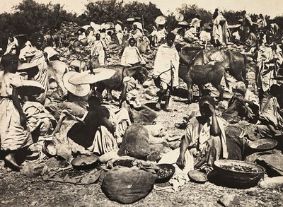 „Birodalom építése” a fasiszta korban: Abesszin piac, 1936.09.05. (f/w fotó) alkotó: Modestino Baldinetti
