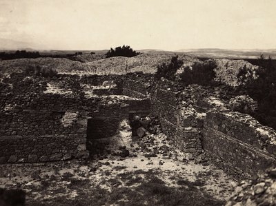 „Birodalom építése” a fasiszta korban: Axum romjai a Nap templomának Adulisban, 1936.05.09. (f/w fotó) alkotó: Modestino Baldinetti