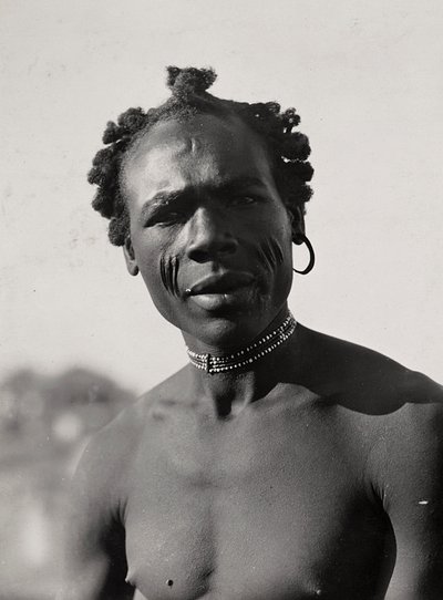 „Birodalom építése” a fasiszta korban: Cunama férfi, 1936.05.09. (f/w fotó) alkotó: Modestino Baldinetti