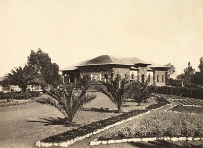 „Birodalom építése” a fasiszta korban: Asmarai kormányhivatal, 1936.05.09. (f/w fotó) alkotó: Modestino Baldinetti