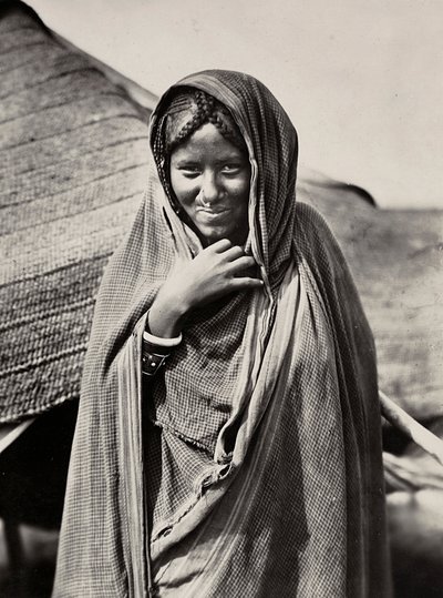 „Birodalom építése” a fasiszta korban: egy nő a Habab törzsből, 1936.05.09. (f/w fotó) alkotó: Modestino Baldinetti