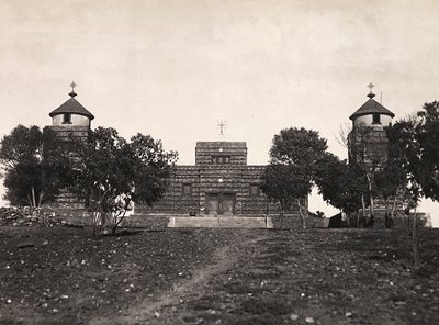 „Birodalom építése” a fasiszta korban: Asmara abesszin temploma, 1936.09.05. (f/w fotó) alkotó: Modestino Baldinetti