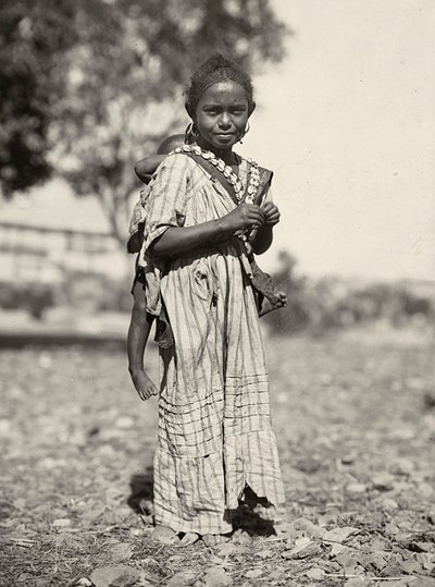 „Birodalom építése” a fasiszta korban: egy abesszin lány, 1936.09.05. (f/w fotó) alkotó: Modestino Baldinetti